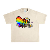 Sandshell pride mom Urban Heavy Tee - FaDigitalArtStudio