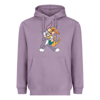 Lavender bugs bunny and lola bunny Heavyweight Hoodie - DesigneFamous