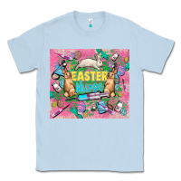 Dusty Blue Easter Nurse Easter Day tumbler Classic Tee - HowdyJamesFarm