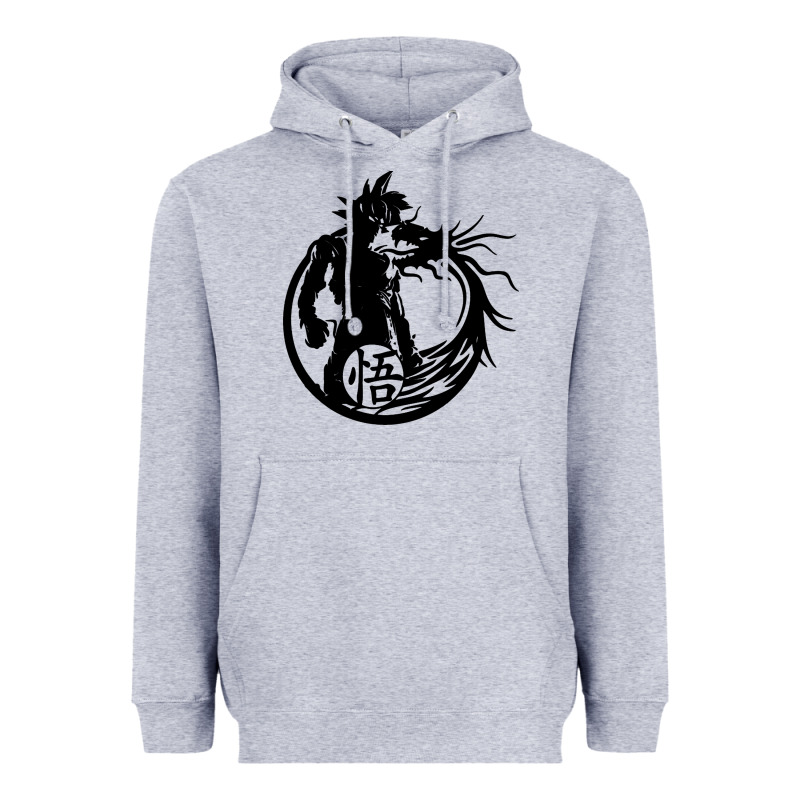Goku Super Saiyan Ultra Dragon Heavyweight Hoodie by DesigneFamous | Teevron
