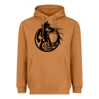 Meerkat goku super saiyan ultra dragon Heavyweight Hoodie - DesigneFamous