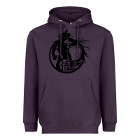 Plum goku super saiyan ultra dragon Heavyweight Hoodie - DesigneFamous