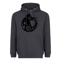 Smoke goku super saiyan ultra dragon Heavyweight Hoodie - DesigneFamous