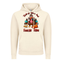 Vintage Artic turkey wine and feelin fine Vintage Hoodie - BundleAndBundleShop