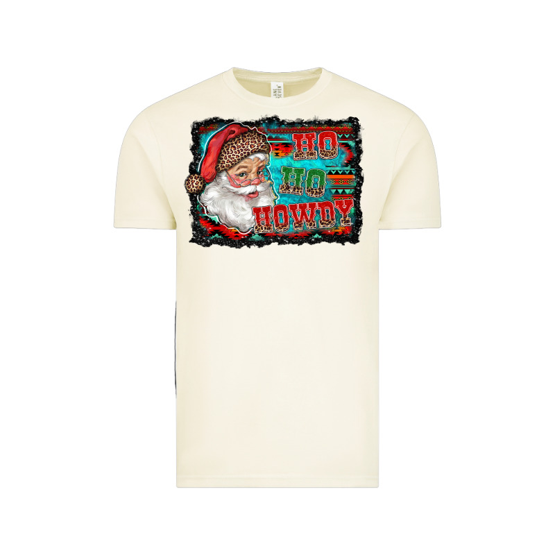 Ho Ho Howdy With Santa Vintage Tee by RanaPortraitStore | Teevron