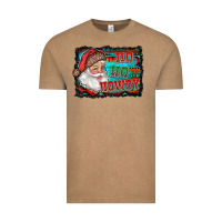 Vintage Coffee ho ho howdy with santa Vintage Tee - RanaPortraitStore