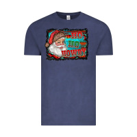 Vintage Denim ho ho howdy with santa Vintage Tee - RanaPortraitStore