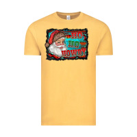 Vintage Mustard ho ho howdy with santa Vintage Tee - RanaPortraitStore
