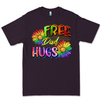 Plum Free dad hugs Premium Tee - CowGirlArtShop