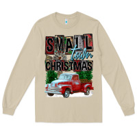 Mushroom Small Town Christmas Long Sleeve Tee - FaDigitalArtStudio