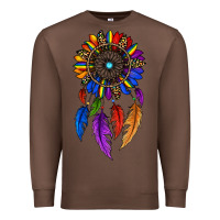 Chestnut pride sunflower dreamcatcher Premium Sweatshirt - JahusDesignShop