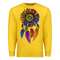 Lemon pride sunflower dreamcatcher Premium Sweatshirt - JahusDesignShop