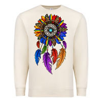 Sandshell pride sunflower dreamcatcher Premium Sweatshirt - JahusDesignShop
