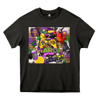 Asphalt mardi gras gamer Heavy Core Tee - CowGirlArtShop