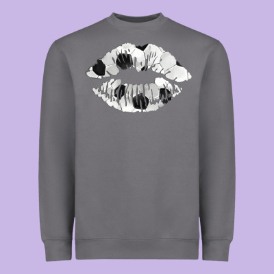 Soccer Lips Heavyweight Sweatshirt Designed By Adodesignshop