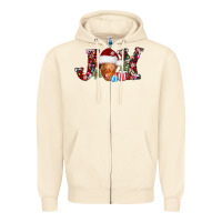 Sandshell joy christmas heifer Zipper Hoodie - AdoDesignShop
