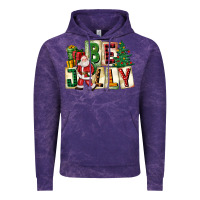 Cloud Purple be jolly santa christmas Vintage Hoodie - FaDigitalArtStudio