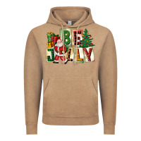 Vintage Coffee be jolly santa christmas Vintage Hoodie - FaDigitalArtStudio