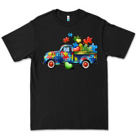 Black Autism truck Premium Tee - CowGirlArtShop