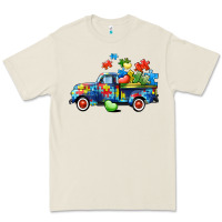 Bone Autism truck Premium Tee - CowGirlArtShop