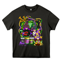 Mardi Gras Gnomies Truck Heavy Core Tee | Teevron