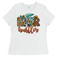 White hair hustler Ladies Tee - OliviaCreatesArt