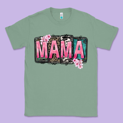Mama Vibes Mother's Day Classic Tee Designed By Cowgirlartshop