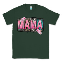 Sports Green Mama vibes Mother's Day Classic Tee - CowGirlArtShop