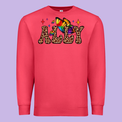 Ally Premium Sweatshirt Designed By Jahusdesignshop