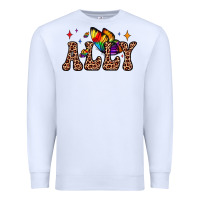 White ally Premium Sweatshirt - JahusDesignShop