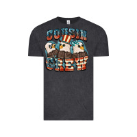 Vintage Black Cousin crew Vintage Tee - FaDigitalArtStudio