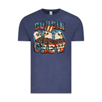 Vintage Denim Cousin crew Vintage Tee - FaDigitalArtStudio