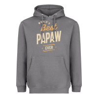 Storm Mens Best Papaw Ever Funny Dad / Grandpa Heavyweight Hoodie - DesigneFamous