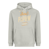 Moon Dust Mens Best Papaw Ever Funny Dad / Grandpa Heavyweight Hoodie - DesigneFamous