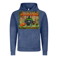 Vintage Denim halloween tumbler Vintage Hoodie - BundleAndBundleShop