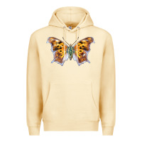 Pina Colada Question Mark Butterfly Premium Hoodie - LillyAllenDesigns