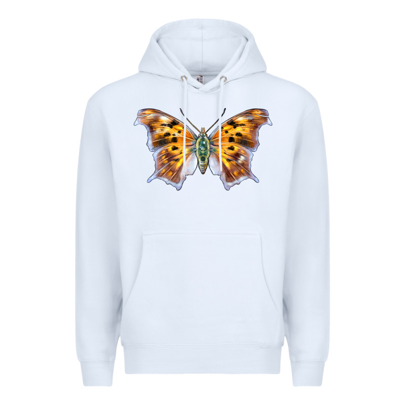 Question Mark Butterfly Premium Hoodie by LillyAllenDesigns | Teevron