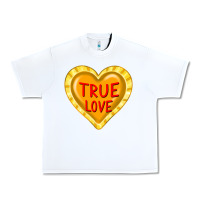 White valentine's day hearts Urban Heavy Tee - FaDigitalArtStudio