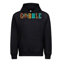 Black gobble thanksgiving turkey Urban Hoodie - RanaPortraitStore