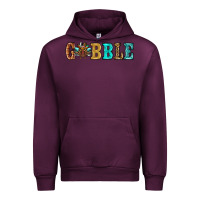 Mauve Wine gobble thanksgiving turkey Urban Hoodie - RanaPortraitStore