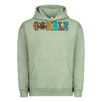 Pigment Oil Green gobble thanksgiving turkey Urban Hoodie - RanaPortraitStore