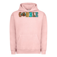 Pigment Salmon gobble thanksgiving turkey Urban Hoodie - RanaPortraitStore