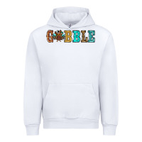 White gobble thanksgiving turkey Urban Hoodie - RanaPortraitStore