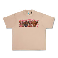 Burro Xoxo highland cows Urban Heavy Tee - RanaPortraitStore