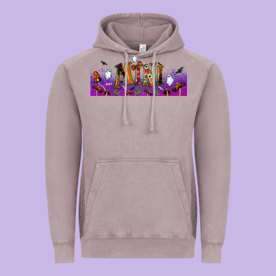 Halloween Mini Libbey Glass Vintage Hoodie Designed By Bundleandbundleshop