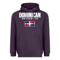 Plum dominican republic Heavyweight Hoodie - DesigneFamous