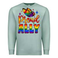 Seafoam proud ally Premium Sweatshirt - JahusDesignShop