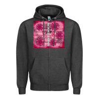 Charcoal Heather in october we wear pink Zipper Hoodie - AdoDesignShop