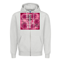 Dove Grey in october we wear pink Zipper Hoodie - AdoDesignShop