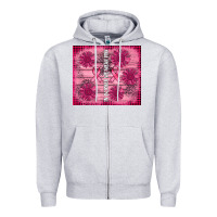 Heather Grey in october we wear pink Zipper Hoodie - AdoDesignShop